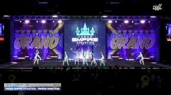 Vegas Empire Athletics - Senior Sabotage [2025 L4 Senior - D2 Day 2] 2025 The American Grand Grand Nationals