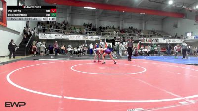 80-86 lbs Rr Rnd 3 - Ike Payne, Vian Wrestling Club vs Cooper Price, Brushy Wrestling Club