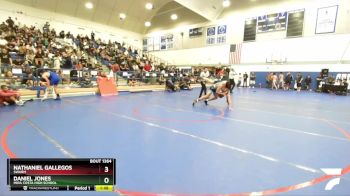 150 lbs Quarterfinal - Daniel Jones, Mira Costa High School vs Nathaniel Gallegos, SWARM