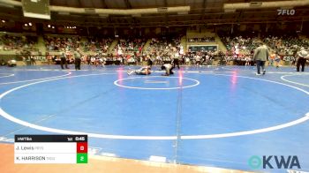 Semifinal - Jason Lewis, Pryor Tigers vs Kash HARRISON, Tecumseh Youth Wrestling