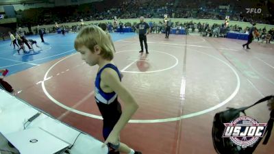 64 lbs Consi Of 8 #2 - Raytin Priddy, Noble Takedown Club vs Keagan Ward, Perry Wrestling Academy