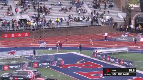 High School Girls' 4x400m Relay Prep School Independent, Prelims 1