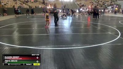 73 lbs Cons. Round 1 - Alaura Kenny, Blackman Wrestling Club vs Freya Bruce, TWC