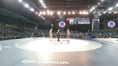 138 lbs Cons. Rd Of 64 - Caleb Hennig, Texas vs Kayden Eller, Iowa