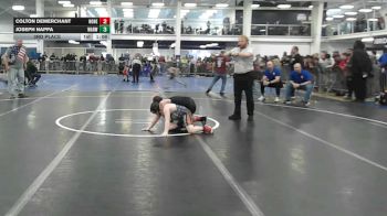 99 lbs 3rd Place - Colton DeMerchant, None vs Joseph Nappa, Warwick PAL