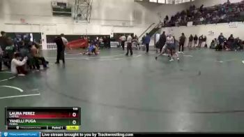 106 lbs Champ. Round 2 - Laura Perez, Carter vs Yanelli Puga, Perris