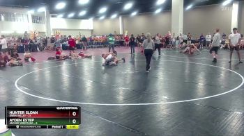 144 lbs Quarterfinals (8 Team) - Hunter Sloan, Owen Valley vs Ayden Estep, Anchor Wrestling