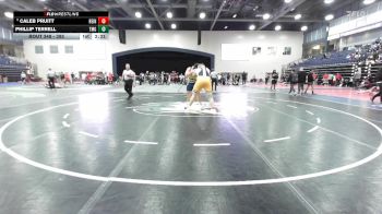 285 lbs Cons. Round 3 - Phillip Terrell, Truett-McConnell (Ga.) vs Caleb Pruitt, Reinhardt University (GA)
