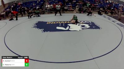 12U Boys - 92 lbs Cons. Round 4 - Edward Pokorny, Ohio vs Ryder Ascherl, Bishop McCort High School Wrestling