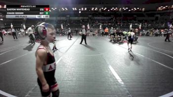 49 lbs 3rd Place - Easton Whitehead, Streaks Wrestling Club vs Chase Gieger, Buxton (NJ)