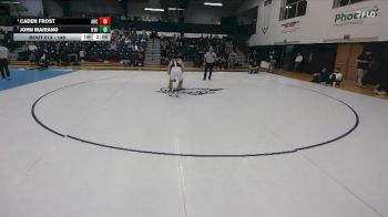 149 lbs 5th Place Match - Caden Frost, Arcadia vs John Mairano, New York University