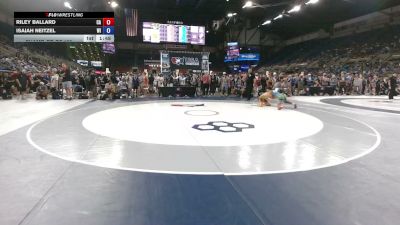 126 lbs Champ. Rd Of 128 - Riley Ballard, California vs Isaiah Neitzel, Wisconsin