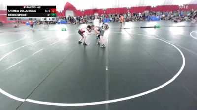 150 lbs Semis & Wb (16 Team) - Darek Speice, Oswego East vs Andrew Della Bella, Batavia B