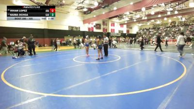 105 lbs Cons. Round 4 - Vivian Lopez, Anaheim vs Naima Ochoa, Gahr