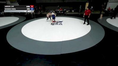 125 lbs Abigail Lee, SCVWA - Santa Clara Valley Wrestling Association vs Shenen ONeil, OCWA - Orange County Wrestling Association