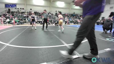 85-90 lbs Rr Rnd 2 - Kody Perry, Vian Wrestling Club vs Korbyn Johnson, Checotah Matcats