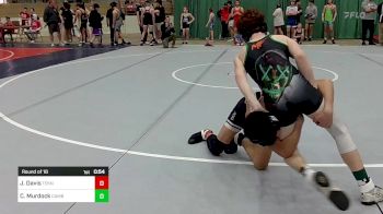 125 lbs Round Of 16 - Jin Davis, Teknique Wrestling vs Clay Murdock, Cambridge Bears Youth Wrestling