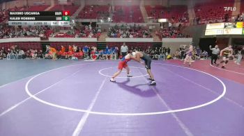 175 lbs Round 1 (16 Team) - Kaleb Robbins, Lubbock vs Maximo Uscanga, Grapevine
