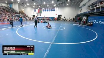 75 lbs Cons. Round 3 - Nolan Jonas, Sage Valley Jr High vs Rowan Hibbs, Glenrock Intermediate Middle School