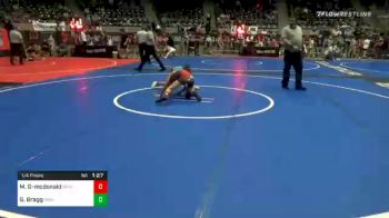 90 lbs Quarterfinal - Mackinzie Gipson-mcdonald, New Mexico Wolfpack vs Gigi Bragg, Pinnacle