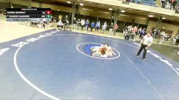 190 lbs Cons. Round 3 - Zander Haskins, Rockton (Hononegah) vs Hazen Murray, St. Charles (East)
