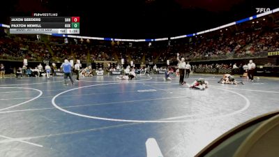 110 lbs Pigtails - Jaxon Seeders, Saint Marys vs Paxton Newell, Kiski Area