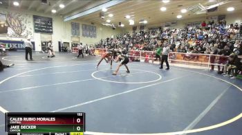 132 lbs 3rd Place Match - Caleb Rubio Morales, Central vs Jake Decker, Canyon