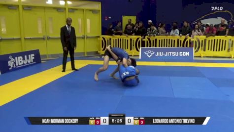 Leonardo Antonio Trevino vs Noah Norman Dockery 2025 Pan IBJJF Jiu-Jitsu No-Gi Championship