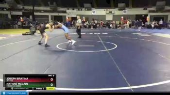 132 lbs Champ. Round 2 - Joseph Bratina, Helena vs Nathan Mccain, Mountain Brook