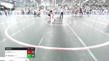 142 lbs Rr Rnd 1 - Jacob Perry, SVRWC vs Matthew (MJ) Staples, Team Gotcha