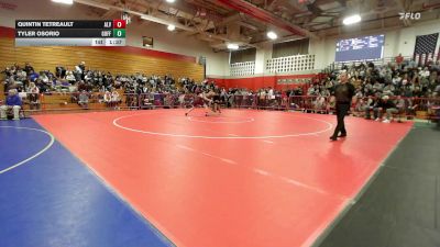 190 lbs Quarterfinal - Quintin Tetreault, Alvirne vs Tyler Osorio, Goffstown