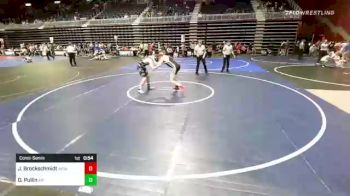 152 lbs Consolation - Joshua Brockschmidt, Wcwc vs David Pullin, Air Academy