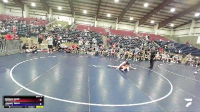 106 lbs Placement (16 Team) - Keegan Hunt, Montana 1 vs Johnny Behm, Idaho 1