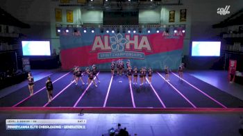 Pennsylvania Elite Cheerleading - Generation X [2026 L3 Senior - D2 Day 1] 2026 Aloha Baltimore Showdown