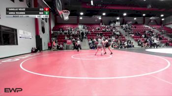 190 lbs 3rd Place Match - Giselle Velez, PATHWAYS vs Anna Toumbs, MARLOW