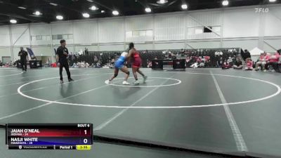 170 lbs Round 2 (6 Team) - Jaiah O`Neal, Indiana vs Nasji White, Minnesota