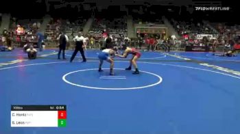 108 lbs Consolation - Chase Hontz, East Coast Bandits vs Santana Leon, Fort Lupton Bluedevils