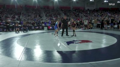 100 lbs Cons. Semis - Madison Leonard, Slam Factory vs Ella Giallombardo, Tip Of The Mitt