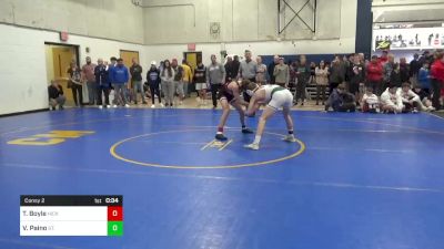 114 lbs Consy 2 - Tyler Boyle, Hickory vs Vincent Paino, St. Joseph Regional-NJ