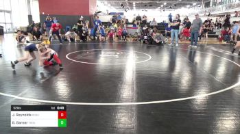 52 lbs Semifinal - Jackson Reynolds, Rogue Wrestling vs Gage Garner, Troup