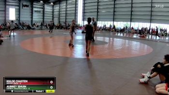 82 lbs Quarterfinals (8 Team) - Khloe Chasten, Motley Krew vs Aubrey Ishuin, Combat Athletics Girls