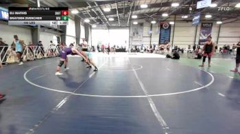 195 lbs Round Of 32 - Eli Mathis, Team Shutt Garnett Trained vs Brayden Zuercher, Revival Orange