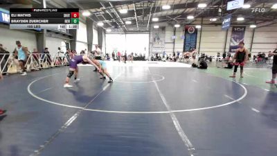 195 lbs Round Of 32 - Eli Mathis, Team Shutt Garnett Trained vs Brayden Zuercher, Revival Orange