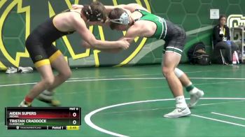 150 lbs Cons. Round 2 - Aiden Supers, Medina vs Tristan Craddock, Cloverleaf