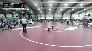 175 lbs Finals (4 Team) - Zayden Darger, Salem Hills vs Jaymon Bailey, North Summit