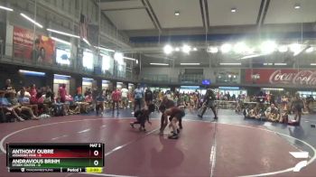 113 lbs Placement Matches (16 Team) - Anthony Oubre, Assassins Pink vs Andravious Brihm, Storm Center