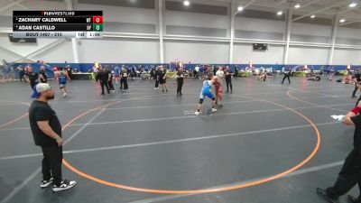 215 lbs Semifinal - Zachary Caldwell, Unattached vs Adan Castillo, Unattached