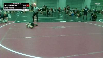 50 lbs Round 1 - Maxton Fraites, Capital City Wrestling Club vs Kyrie **Ewing, Nashville Catholic Wrestling C