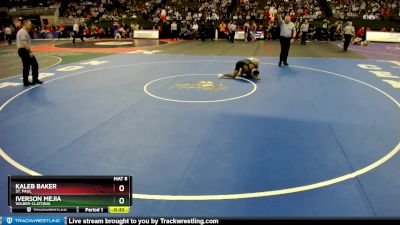 3rd Place Match - Kaleb Baker, St. Paul vs Iverson Mejia, Wilber-Clatonia