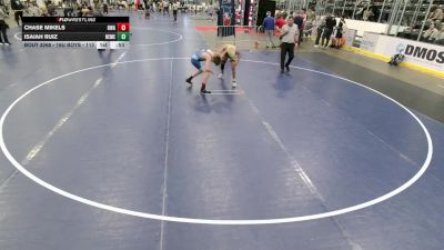 16U Boys - 113 lbs Cons. Round 4 - Chase Mikels, Region Wrestling Academy vs Isaiah Ruiz, New Mexico